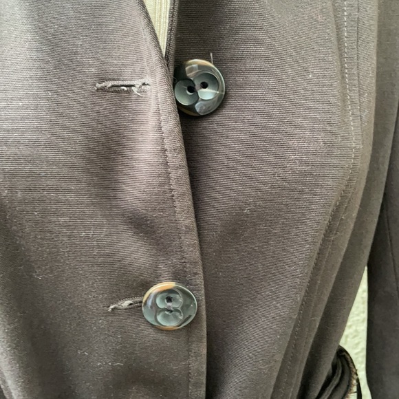 Zara Jackets & Coats Vintage Dark Brown Zara Cotton Long Coat